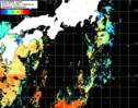 NOAA人工衛星画像:黒潮域, 1日合成画像(2025/07/14UTC)
