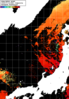 NOAA人工衛星画像:日本海, 1日合成画像(2025/07/14UTC)