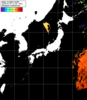 NOAA人工衛星画像:日本全域, パス=20250715 10:54 UTC