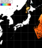 NOAA人工衛星画像:日本全域, パス=20250716 10:42 UTC