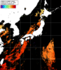 NOAA人工衛星画像:日本全域, パス=20250716 11:53 UTC