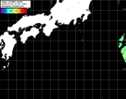 NOAA人工衛星画像:黒潮域, パス=20250716 10:42 UTC