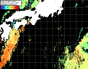 NOAA人工衛星画像:黒潮域, パス=20250716 12:20 UTC