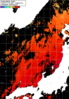 NOAA人工衛星画像:日本海, 1日合成画像(2025/07/16UTC)