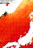 NOAA人工衛星画像:日本海, 1週間合成画像(2025/07/11～2025/07/17UTC)