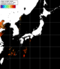 NOAA人工衛星画像:日本全域, パス=20250718 02:14 UTC