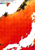 NOAA人工衛星画像:日本海, 1週間合成画像(2025/07/12～2025/07/18UTC)