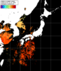NOAA人工衛星画像:日本全域, パス=20250719 12:33 UTC