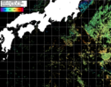 NOAA人工衛星画像:黒潮域, パス=20250718 23:32 UTC