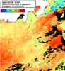 NOAA人工衛星画像:神奈川県近海, 1日合成画像(2025/07/20UTC)