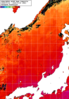 NOAA人工衛星画像:日本海, 1週間合成画像(2025/07/14～2025/07/20UTC)