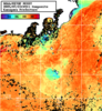 NOAA人工衛星画像:神奈川県近海, 1日合成画像(2025/07/23UTC)