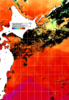 NOAA人工衛星画像:親潮域, 1日合成画像(2025/07/23UTC)