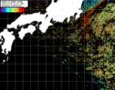 NOAA人工衛星画像:黒潮域, パス=20250723 23:29 UTC