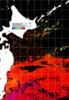 NOAA人工衛星画像:親潮域, 1日合成画像(2025/07/25UTC)