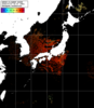 NOAA人工衛星画像:日本全域, パス=20250727 00:07 UTC