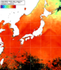 NOAA人工衛星画像:日本全域, 1週間合成画像(2025/07/21～2025/07/27UTC)
