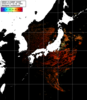 NOAA人工衛星画像:日本全域, パス=20250727 23:46 UTC