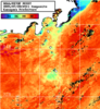 NOAA人工衛星画像:神奈川県近海, 1日合成画像(2025/07/28UTC)