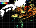 NOAA人工衛星画像:黒潮域, パス=20250728 00:06 UTC