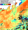 NOAA人工衛星画像:神奈川県近海, 1日合成画像(2025/07/29UTC)