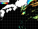 NOAA人工衛星画像:黒潮域, パス=20250728 23:54 UTC
