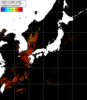 NOAA人工衛星画像:日本全域, パス=20250730 00:45 UTC
