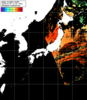 NOAA人工衛星画像:日本全域, パス=20250730 11:04 UTC