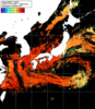 NOAA人工衛星画像:日本全域, 1日合成画像(2025/07/31UTC)