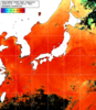 NOAA人工衛星画像:日本全域, 1週間合成画像(2025/07/27～2025/08/02UTC)