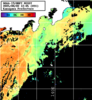 NOAA人工衛星画像:神奈川県近海, パス=20250802 12:05 UTC