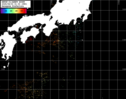 NOAA人工衛星画像:黒潮域, パス=20250803 01:03 UTC