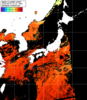 NOAA人工衛星画像:日本全域, パス=20250804 12:01 UTC