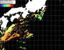NOAA人工衛星画像:黒潮域, パス=20250804 01:59 UTC