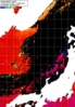 NOAA人工衛星画像:日本海, 1日合成画像(2025/08/04UTC)