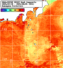 NOAA人工衛星画像:神奈川県近海, 1週間合成画像(2025/07/30～2025/08/05UTC)