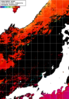 NOAA人工衛星画像:日本海, 1日合成画像(2025/08/06UTC)