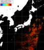 NOAA人工衛星画像:日本全域, パス=20250806 23:39 UTC