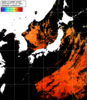 NOAA人工衛星画像:日本全域, パス=20250807 10:58 UTC