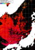 NOAA人工衛星画像:日本海, 1日合成画像(2025/08/07UTC)