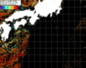 NOAA人工衛星画像:黒潮域, パス=20250824 00:28 UTC