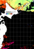 NOAA人工衛星画像:親潮域, 1日合成画像(2025/08/29UTC)