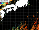 NOAA人工衛星画像:黒潮域, パス=20250903 11:40 UTC