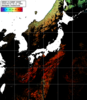 NOAA人工衛星画像:日本全域, パス=20250918 00:12 UTC