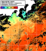 NOAA人工衛星画像:神奈川県近海, 1日合成画像(2025/09/18UTC)