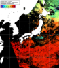 NOAA人工衛星画像:日本全域, 1日合成画像(2025/09/19UTC)