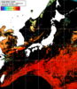NOAA人工衛星画像:日本全域, 1日合成画像(2025/09/20UTC)