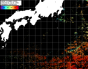 NOAA人工衛星画像:黒潮域, パス=20250919 23:30 UTC