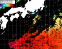 NOAA人工衛星画像:黒潮域, パス=20250920 10:49 UTC