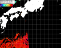 NOAA人工衛星画像:黒潮域, パス=20250920 12:32 UTC
